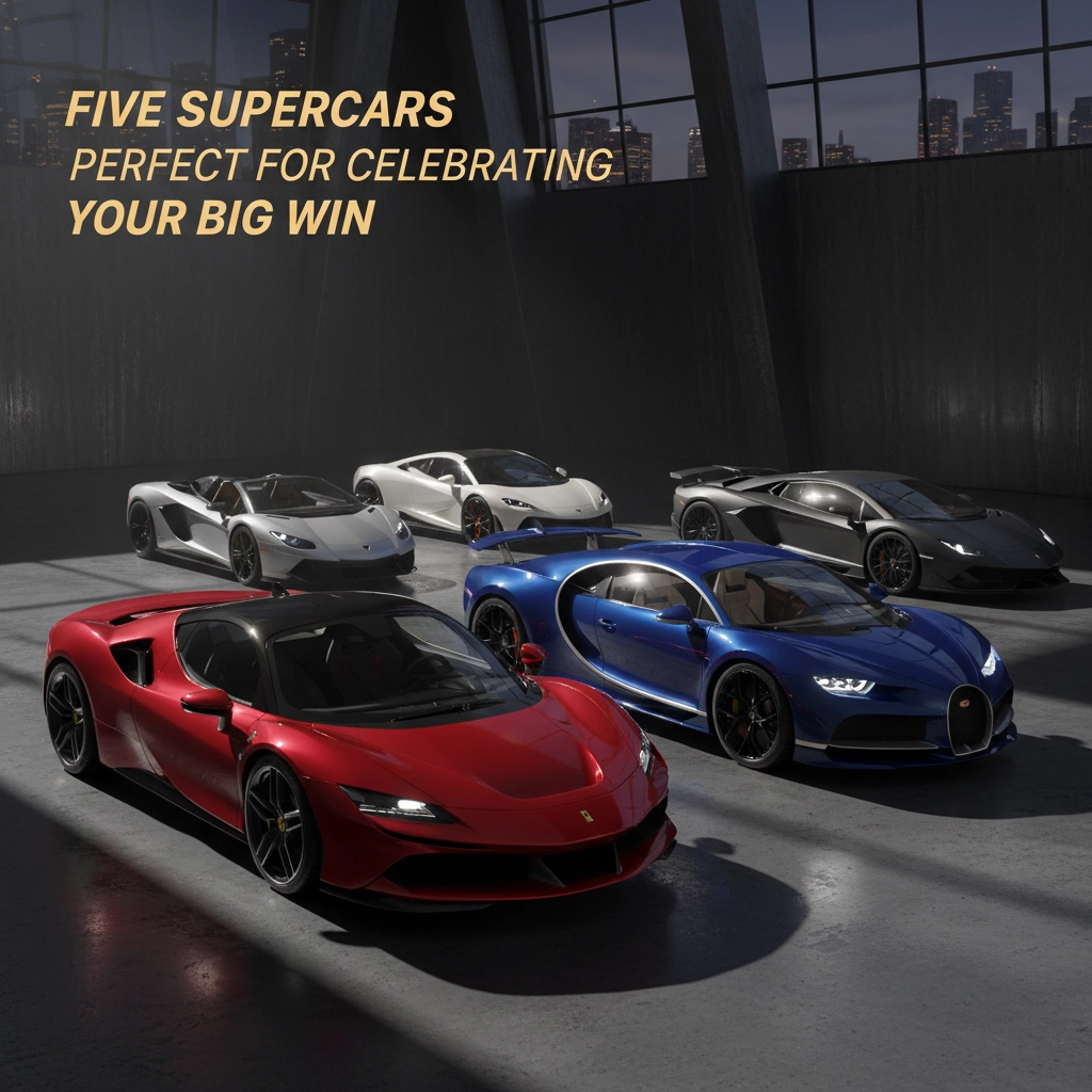 Five Supercars Perfect for Celebrating Your Big Win - Blog ...